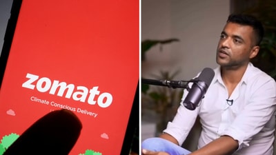 Deepinder Goyal said Zomato looks for talented candidates for mid to senior-level roles in the company. (Instagram/@founders.talks) Deepinder Goyal said Zomato looks for talented candidates for mid to senior-level roles in the company. (Instagram/@founders.talks)