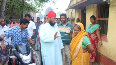 Samajwadi Party's Aquil Akhtar is contesting from Pakur constituency. (X/@AquilAkhtarMLA)