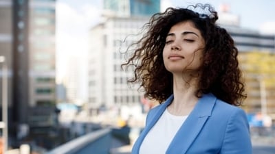 Deep breathing can alleviate stress, lower blood pressure, and enhance focus. (Unsplash) Deep breathing can alleviate stress, lower blood pressure, and enhance focus. (Unsplash)