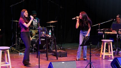 Tara and Trisha are two young singers from Bengaluru. Tara and Trisha are two young singers from Bengaluru.