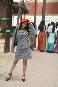 Yuvika is all set to become Emily in India! (Photo: Manoj Verma/HT)
