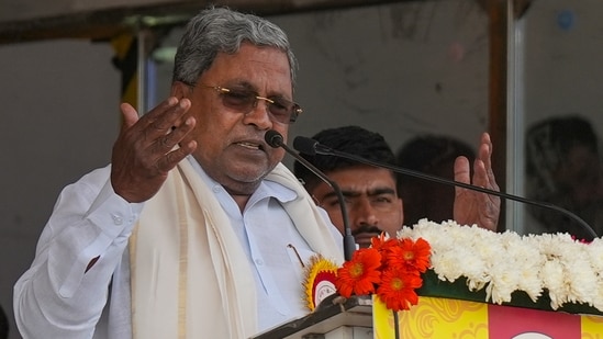 Karnataka Chief Minister Siddaramaiah. (PTI)