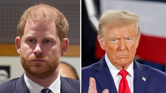 Donald Trump has Prince Harry's US visa ‘on his mind,’ expert suggests (AP Photo/Frank Franklin II, File, REUTERS/Jonathan Drake/File Photo)