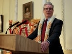 Britain's Prime Minister Keir Starmer during a reception at 10 Downing Street to celebrate Diwali in London on October 29, 2024.