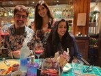 Ashwin Verma, Esha Verma and Rupali Ganguly during happier times.