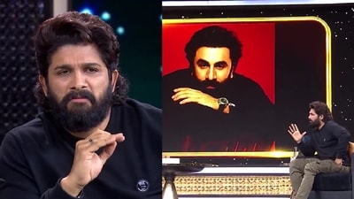 Allu Arjun showers praises on Ranbir Kapoor during a chat show Allu Arjun showers praises on Ranbir Kapoor during a chat show