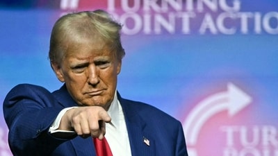 US President-elect Donald Trump gesturing onstage in Las Vegas, Nevada, (AFP) US President-elect Donald Trump gesturing onstage in Las Vegas, Nevada, (AFP)