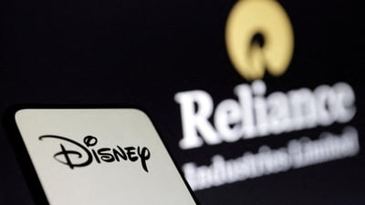 FILE PHOTO: Disney and Reliance logos are seen in this illustration taken, August 13, 2024. REUTERS/Dado Ruvic/Illustration//File Photo (REUTERS)