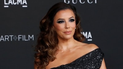 Eva Longoria shared the update in an interview with the magazine Marie Claire. (REUTERS)