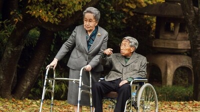 Japanese Prince Mikasa, right, and his wife Princess Yuriko talk at their residence in Tokyo. (AP File Photo) Japanese Prince Mikasa, right, and his wife Princess Yuriko talk at their residence in Tokyo. (AP File Photo)