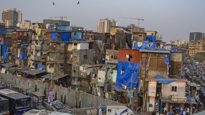 Mumbai, India - Nov. 13, 2024: A view of the Behrampada Slums, Bandra East in Mumbai, India, on Wednesday, November 13, 2024. (Photo by Satish Bate/ Hindustan Times) (Hindustan Times) Mumbai, India - Nov. 13, 2024: A view of the Behrampada Slums, Bandra East in Mumbai, India, on Wednesday, November 13, 2024. (Photo by Satish Bate/ Hindustan Times) (Hindustan Times)
