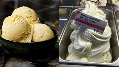 Is paracetamol infused ice cream really available in the Netherlands? (Photo: Food and Wine, X)