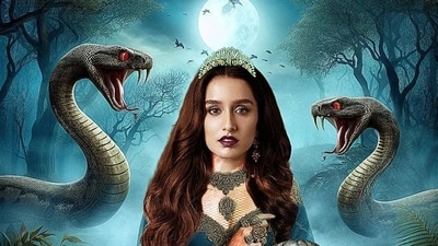 Viral artwork on social media featuring Shraddha Kapoor as Naagin Viral artwork on social media featuring Shraddha Kapoor as Naagin