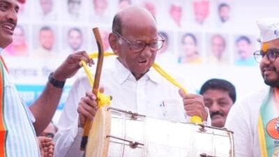The veteran leader expressed doubts over the BJP’s intentions, particularly questioning the party’s approach to India’s Constitution (HT PHOTO) The veteran leader expressed doubts over the BJP’s intentions, particularly questioning the party’s approach to India’s Constitution (HT PHOTO)
