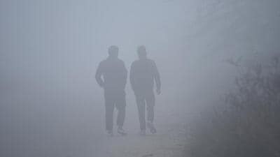 Visibility has sharply fallen over the past three days. (Sakib Ali/HT Photo) Visibility has sharply fallen over the past three days. (Sakib Ali/HT Photo)