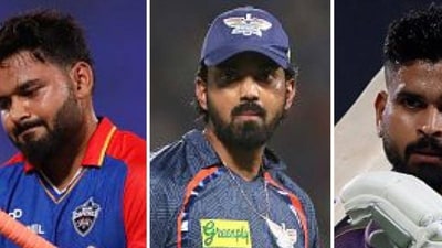 From Left: Rishabh Pant, KL Rahul and Shreyas Iyer are expected to attract the highest bids (Getty Images) From Left: Rishabh Pant, KL Rahul and Shreyas Iyer are expected to attract the highest bids (Getty Images)