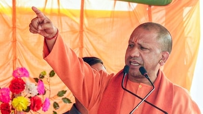Uttar Pradesh chief minister Yogi Adityanath. (ANI)