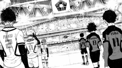 Blue Lock Chapter 284 release date revealed. (@BLUELOCK_WM/X) Blue Lock Chapter 284 release date revealed. (@BLUELOCK_WM/X)