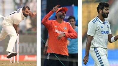 Paras Mhambrey spoke about the upcoming Border-Gavaskar Trophy. Paras Mhambrey spoke about the upcoming Border-Gavaskar Trophy.