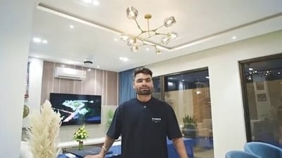 Step inside Rinku Singh's luxurious bungalow in Aligarh. (YouTube/Ozone City) Step inside Rinku Singh's luxurious bungalow in Aligarh. (YouTube/Ozone City)