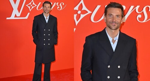 Bradley Cooper at Louis Vuitton's Autumn/Winter 2024 show earlier this year in January Bradley Cooper at Louis Vuitton's Autumn/Winter 2024 show earlier this year in January