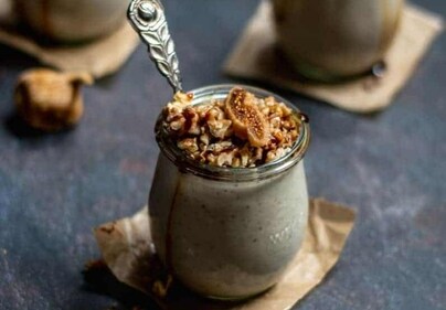 Turkish fig pudding Turkish fig pudding