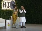 Prime Minister Narendra Modi at the Hindustan Times Leadership Summit.