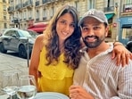 Rohit Sharma and wife Ritika Sajdeh Rohit Sharma and wife Ritika Sajdeh