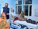 U.P. deputy CM Brajesh Pathak at the Maharani Laxmi Bai Medical College in Jhansi on November 16. (Sourced)