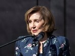 U.S. Representative Nancy Pelosi (D-CA) addresses guests during the centennial celebrations for the Legion of Honor art museum in San Francisco, California, U.S. November 9, 2024. REUTERS/Manuel Orbegozo