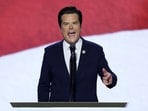 Matt Gaetz speaks on Day 3 of the Republican National Convention (RNC), at the Fiserv Forum in Milwaukee, Wisconsin, U.S., July 17, 2024. REUTERS/Mike Segar/File Photo
