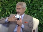 S Jaishankar at the Hindustan Times Leadership Summit. 