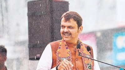Pawar, Fadnavis indulge in rain drama