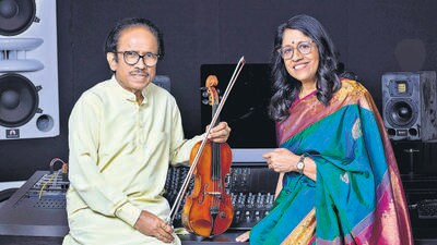 When raga met harmony to script a story of talent, legacy and love When raga met harmony to script a story of talent, legacy and love