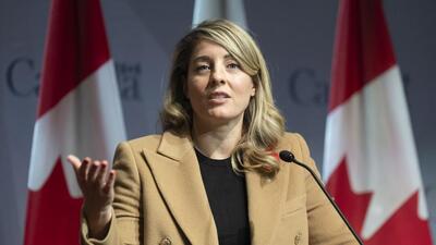 Canada's Minister of Foreign Affairs Melanie Joly (AP)