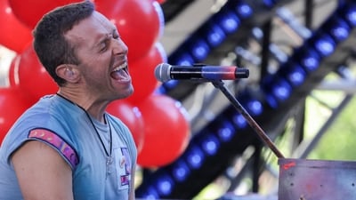 Chris Martin sings as Coldplay performs on NBC's 'Today' show at Rockefeller Plaza in New York City, U.S., October 8, 2024. REUTERS/Kent J. Edwards (REUTERS) Chris Martin sings as Coldplay performs on NBC's 'Today' show at Rockefeller Plaza in New York City, U.S., October 8, 2024. REUTERS/Kent J. Edwards (REUTERS)