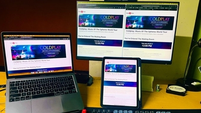 Coldplay fans use multiple devices to secure tickets for Ahmedabad concert. (X/@SDETguy)