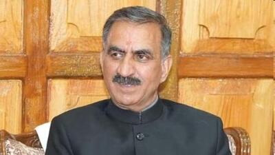 Himachal CM Sukhvinder Sing Sukhu (File) Himachal CM Sukhvinder Sing Sukhu (File)