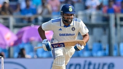 India's captain Rohit Sharma during 3rd India V/s New Zealand test match  (Photo by Anshuman Poyrekar/ Hindustan Times) (Hindustan Times)