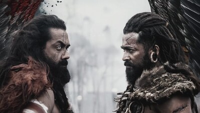 Bobby Deol and Suriya play warriors in Siva's fantasy film Kanguva.