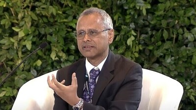 Dr Manish Gupta at the Hindustan Times Leadership Summit. Dr Manish Gupta at the Hindustan Times Leadership Summit.