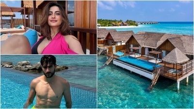 Palak Tiwari and Ibrahim Ali Khan are holidaying in the Maldives. Palak Tiwari and Ibrahim Ali Khan are holidaying in the Maldives.