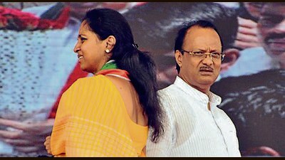 Pawar during a rally in Satara said that the Mahayuti alliance have taken the setback in the Lok Sabha elections seriously. It was due to this reason that the Mahayuti came up with the Majhi Ladki Bahin scheme. (HT PHOTO) Pawar during a rally in Satara said that the Mahayuti alliance have taken the setback in the Lok Sabha elections seriously. It was due to this reason that the Mahayuti came up with the Majhi Ladki Bahin scheme. (HT PHOTO)