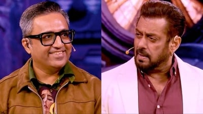 Ashneer Grover appeared on Salman Khan-hosted Bigg Boss 18. Ashneer Grover appeared on Salman Khan-hosted Bigg Boss 18.