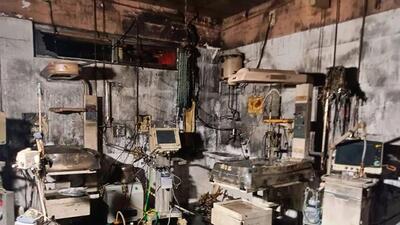 The charred ward at the Maharani Laxmi Bai Medical College in Jhansi. (PTI PHOTO) The charred ward at the Maharani Laxmi Bai Medical College in Jhansi. (PTI PHOTO)