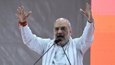 Union home minister Amit Shah accused the JMM-led coalition of turning "infiltrators" into its vote bank in Jharkhand. (Raju Shinde/HT File Photo) Union home minister Amit Shah accused the JMM-led coalition of turning "infiltrators" into its vote bank in Jharkhand. (Raju Shinde/HT File Photo)
