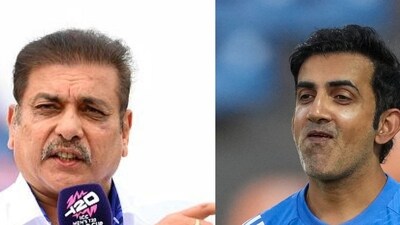 Ravi Shastri is clear about his thought on Gautam Gambhir. (Getty/Agencies)