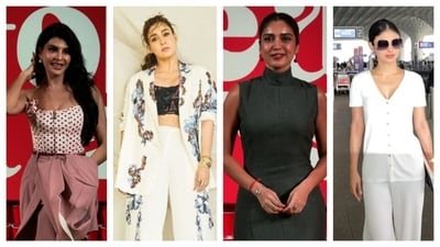 Get ready for a fresh dose of fashion inspiration! For all aesthetic needs, these styles are sure to be the next muse for your OOTD (outfit of the day.) From Jacqueline Fernandez and Nayanthara bringing a soft feminine edge to suit looks, Bhumi Pednekar's understated glam look to Mouni Roy and Shilpa Shetty's casual airport look; we have got little bit of every style inspiration for you! Get ready for a fresh dose of fashion inspiration! For all aesthetic needs, these styles are sure to be the next muse for your OOTD (outfit of the day.) From Jacqueline Fernandez and Nayanthara bringing a soft feminine edge to suit looks, Bhumi Pednekar's understated glam look to Mouni Roy and Shilpa Shetty's casual airport look; we have got little bit of every style inspiration for you!