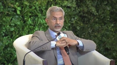 External affairs minister S Jaishankar at Hindustan Times Leadership Summit 2024 on Saturday. External affairs minister S Jaishankar at Hindustan Times Leadership Summit 2024 on Saturday.