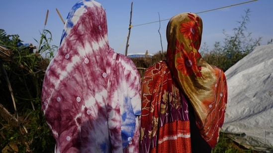 Women in the Adre town near the Sudanese border spoke of the sexual exploitation in refugee camps. (AP)